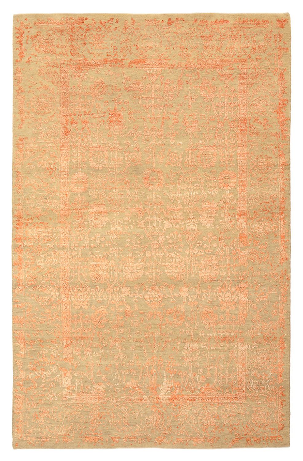 Designer Rug - 184 x 121 cm - rust