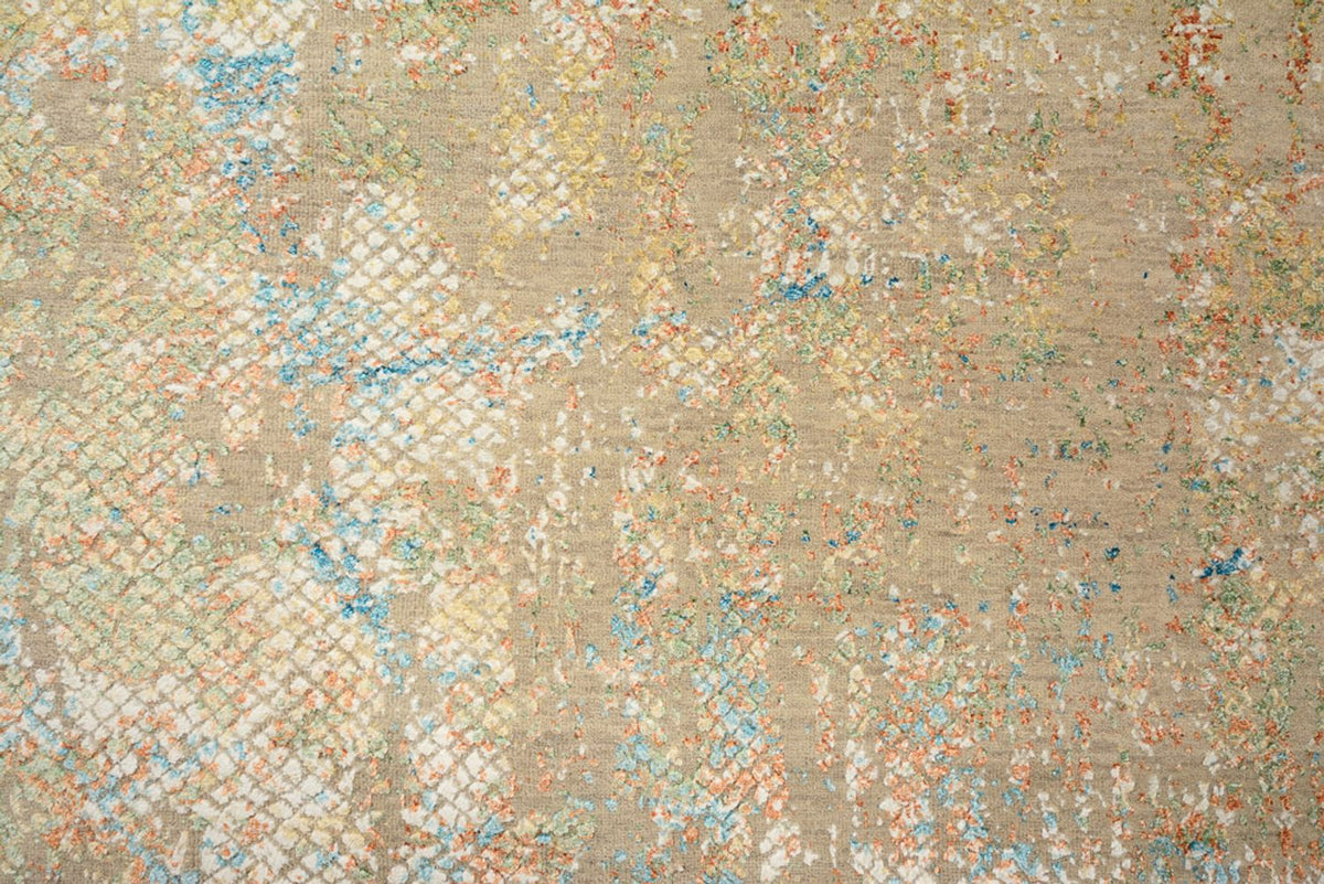 Designer Rug - 203 x 146 cm - camel