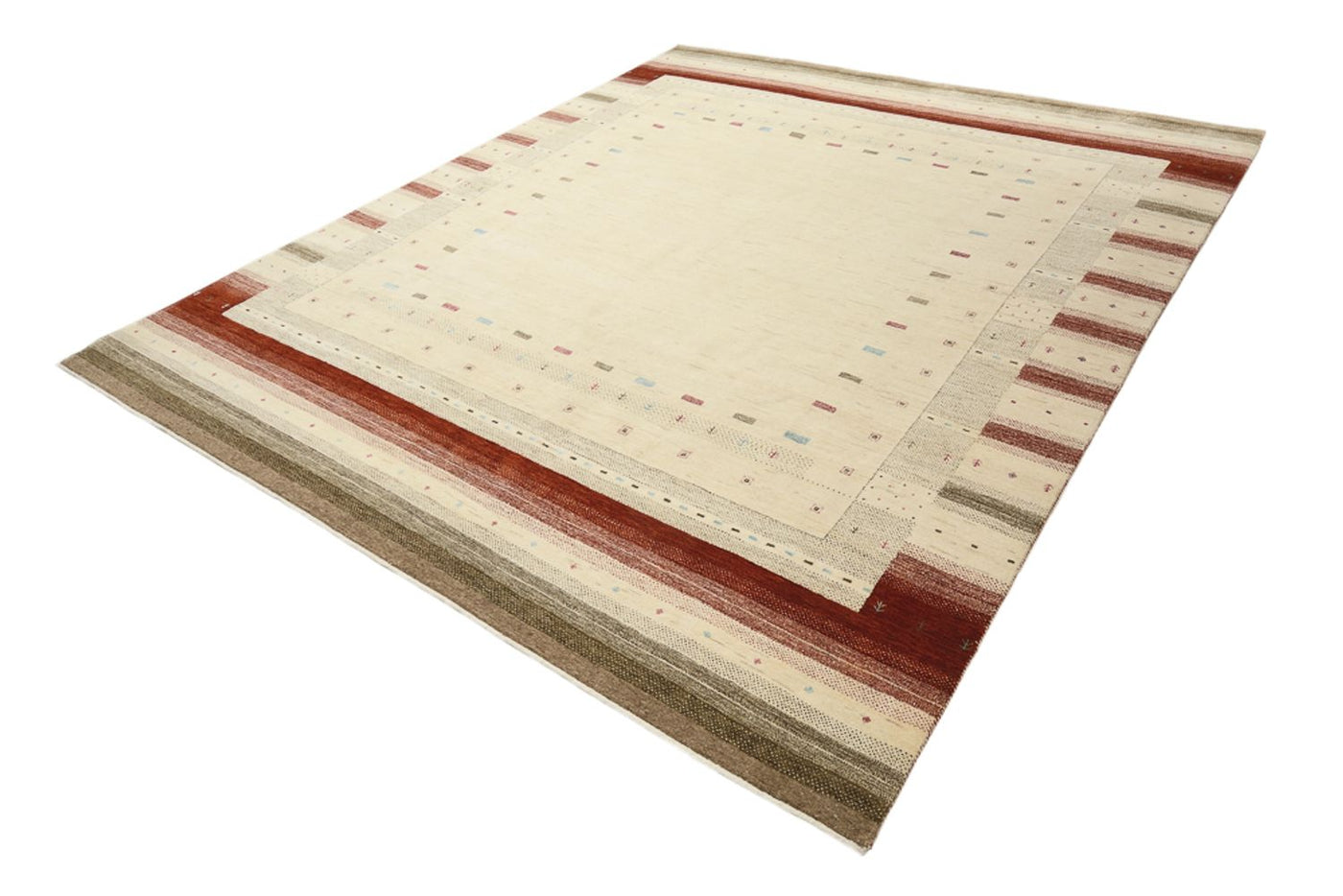 Indo Loribaft Rug 300x254cm - Wool Rug
