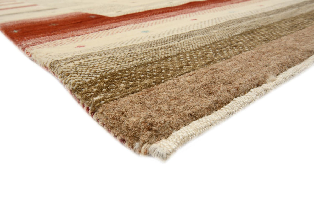 Gabbeh Rug - Loribaft Indus - 300 x 254 cm - light beige
