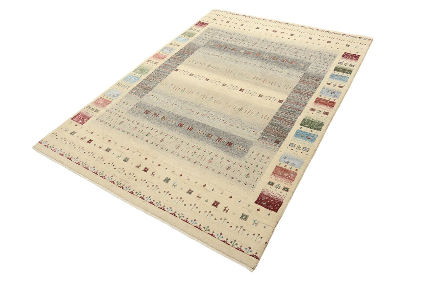 Indo Loribaft Rug 204x146cm - Wool Rug