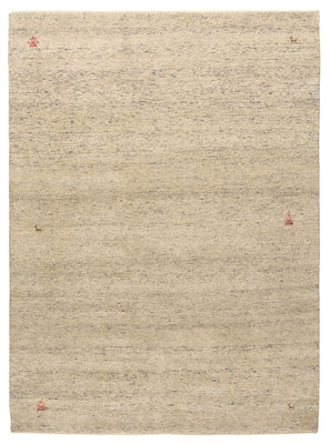 Gabbeh Rug - Loribaft Indus - 238 x 175 cm - light beige