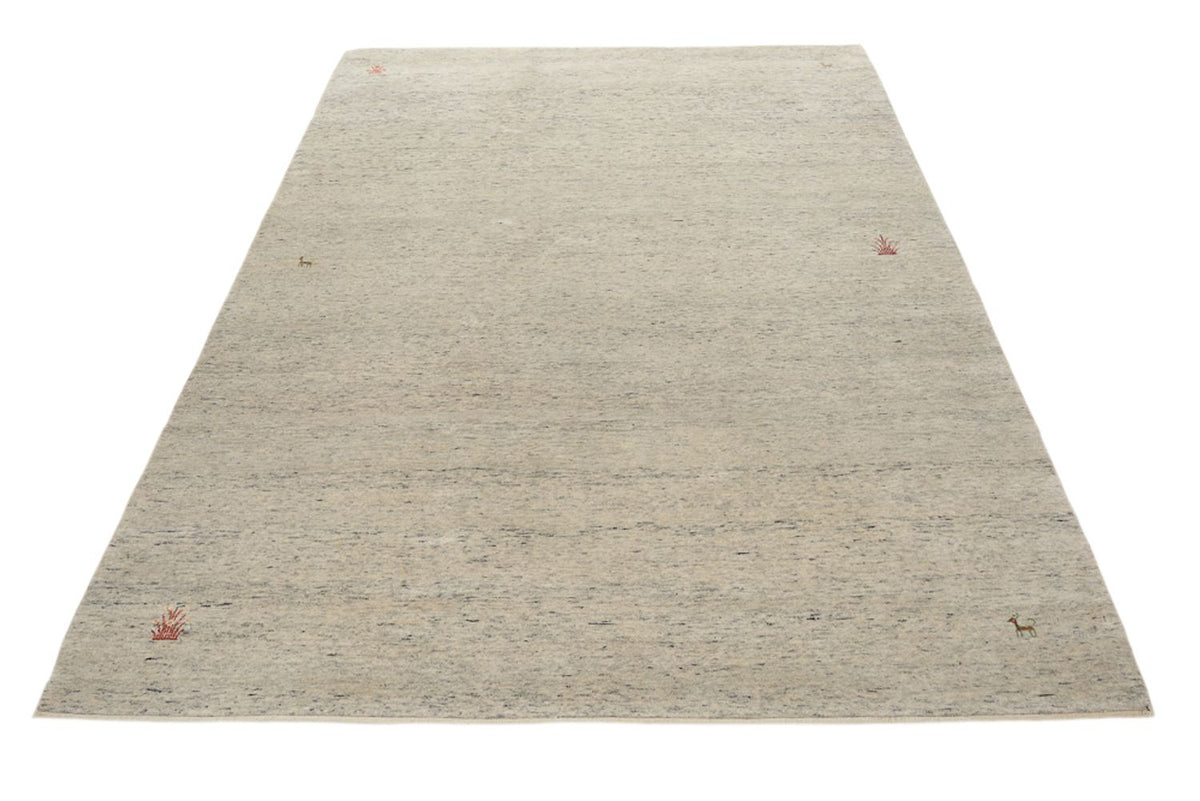 Gabbeh Rug - Loribaft Indus - 238 x 175 cm - light beige