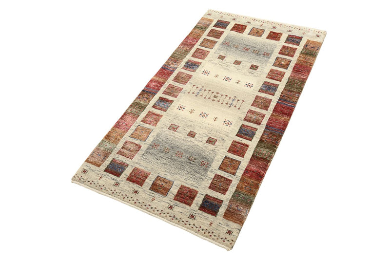 Gabbeh Rug - Loribaft Indus - 141 x 76 cm - multicolored