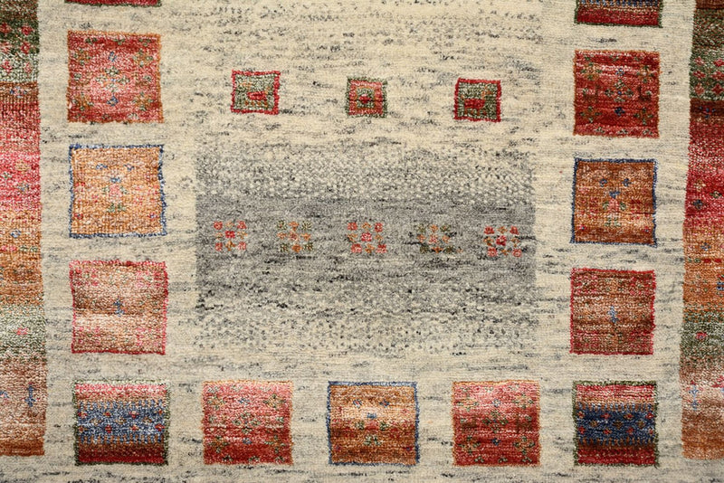 Gabbeh Rug - Loribaft Indus - 141 x 76 cm - multicolored