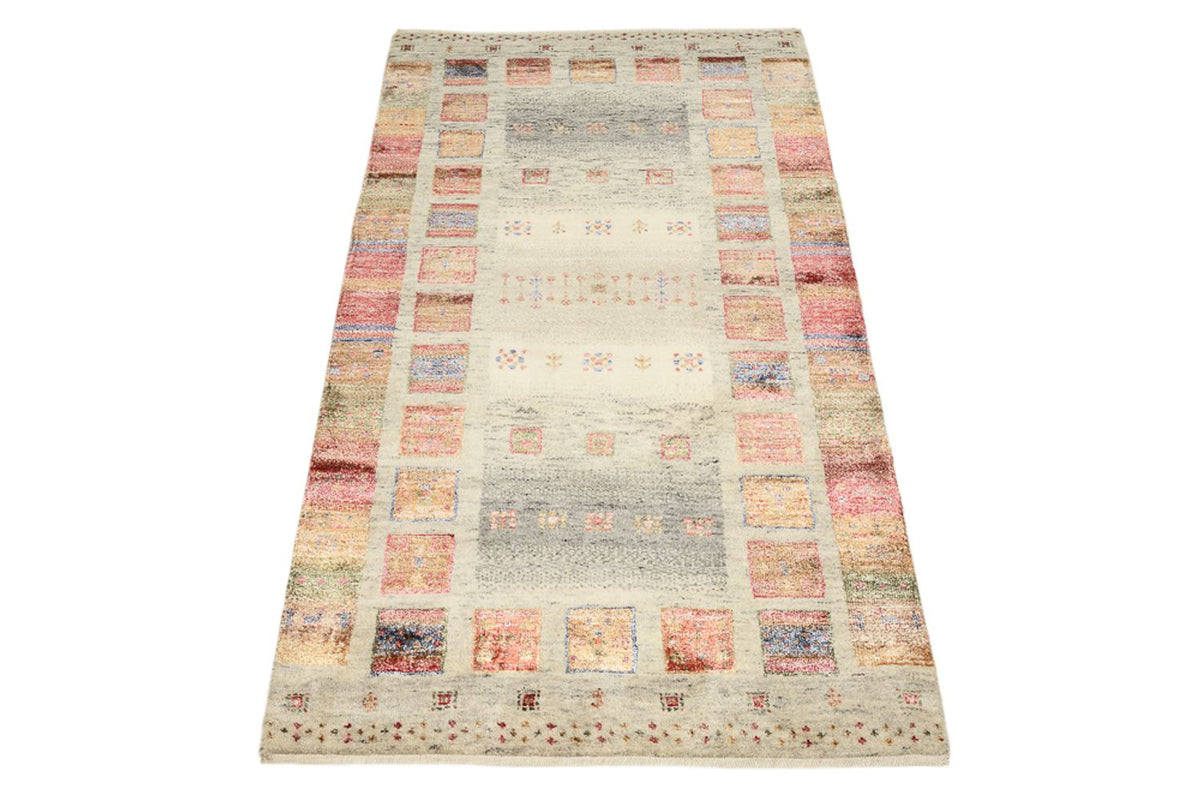 Gabbeh Rug - Loribaft Indus - 141 x 76 cm - multicolored