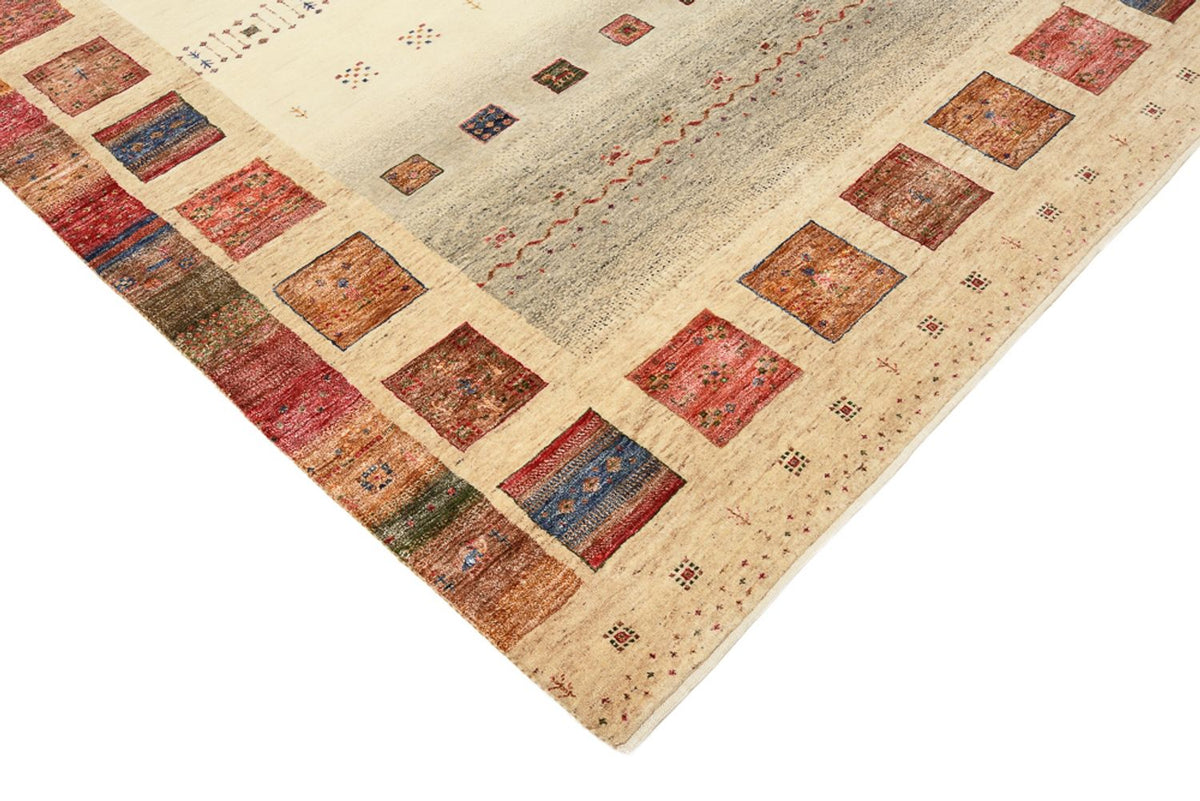 Gabbeh Rug - Loribaft Indus - 244 x 172 cm - multicolored