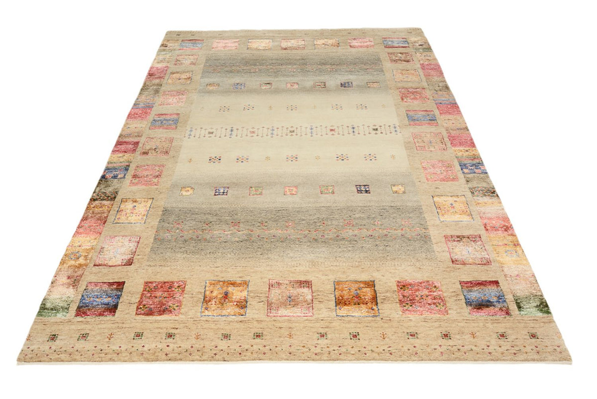 Gabbeh Rug - Loribaft Indus - 244 x 172 cm - multicolored