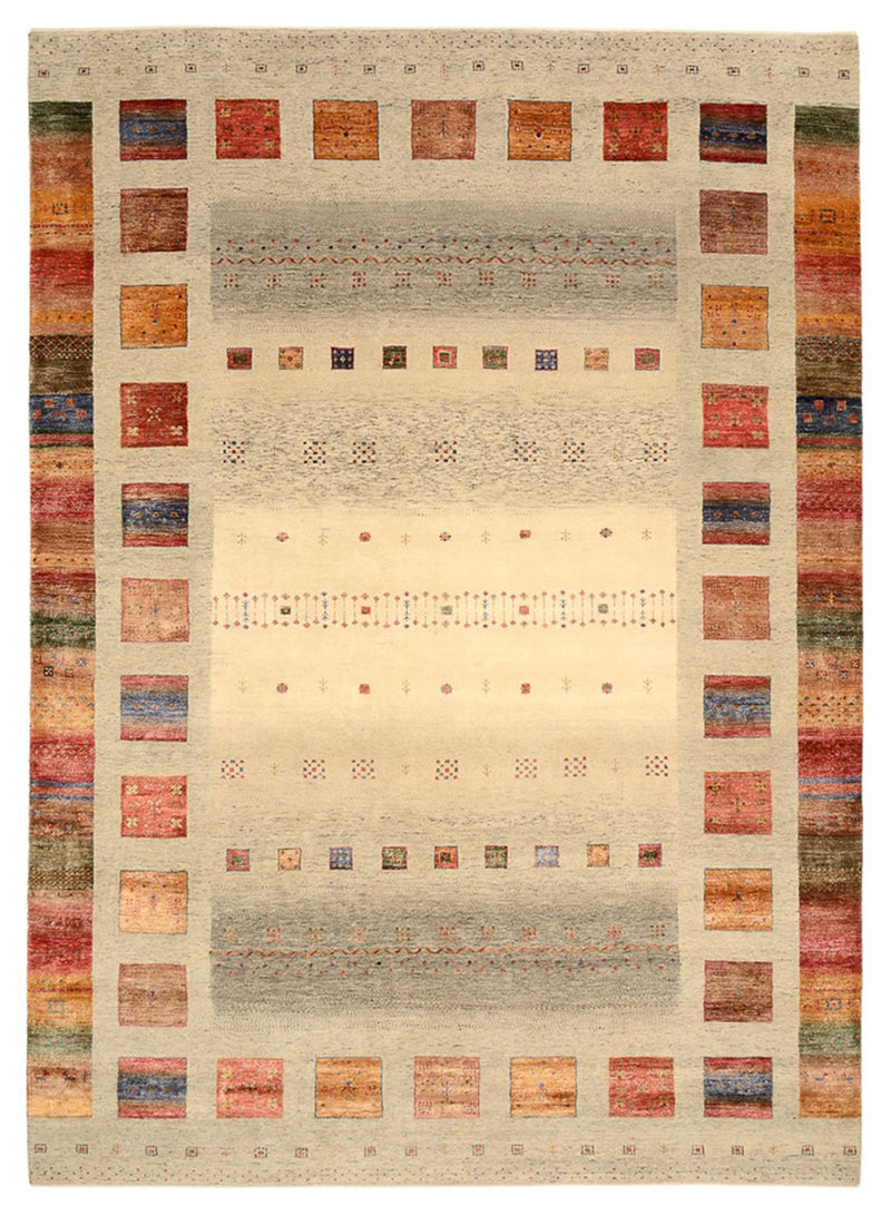 Gabbeh Rug - Loribaft Indus - 348 x 250 cm - multicolored