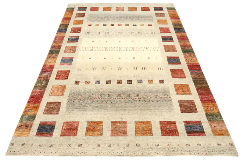 Gabbeh Rug - Loribaft Indus - 348 x 250 cm - multicolored