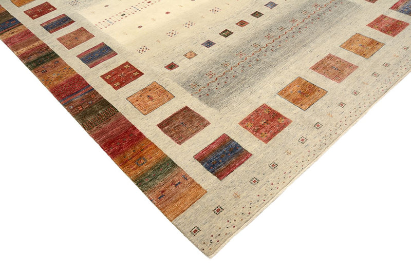 Gabbeh Rug - Loribaft Indus - 348 x 250 cm - multicolored