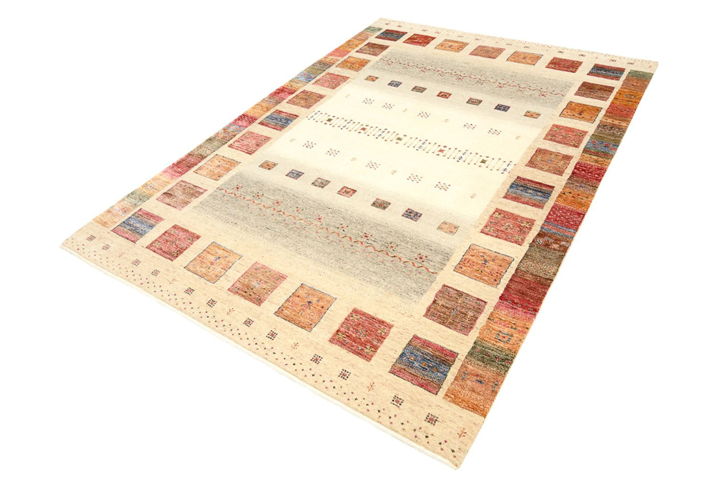 Indo Loribaft Rug 244x175cm - Wool Rug