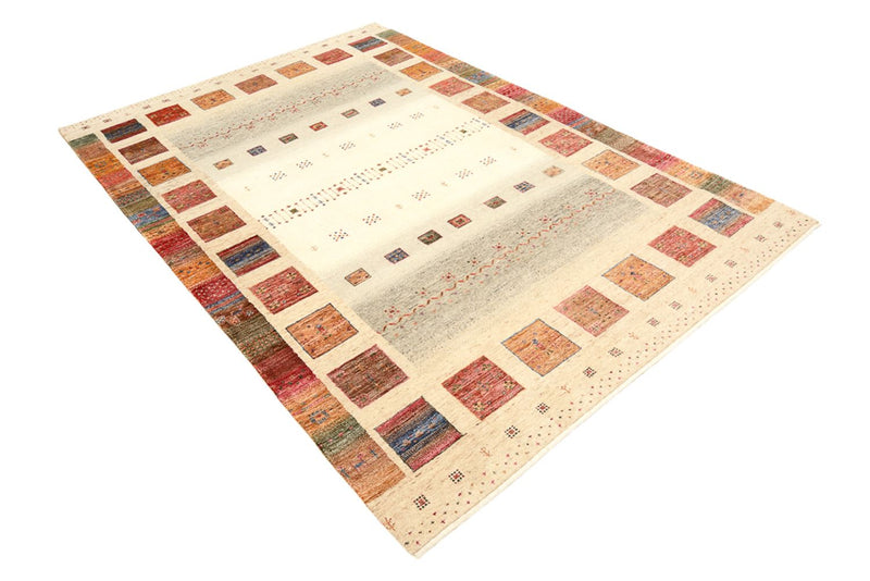 Gabbeh Rug - Loribaft Indus - 244 x 175 cm - multicolored