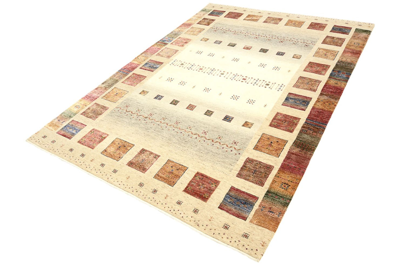 Indo Loribaft Rug 242x168cm - Wool Rug