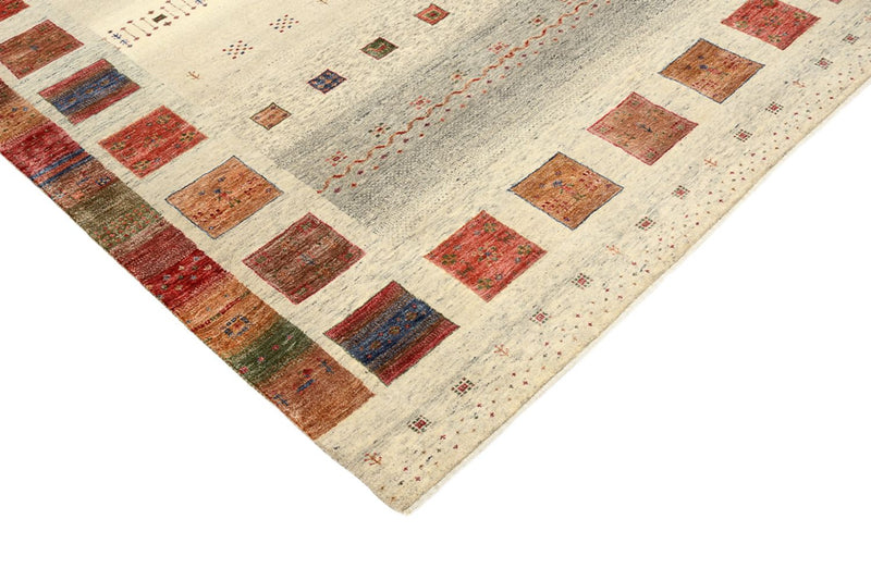 Gabbeh Rug - Loribaft Indus - 239 x 174 cm - multicolored