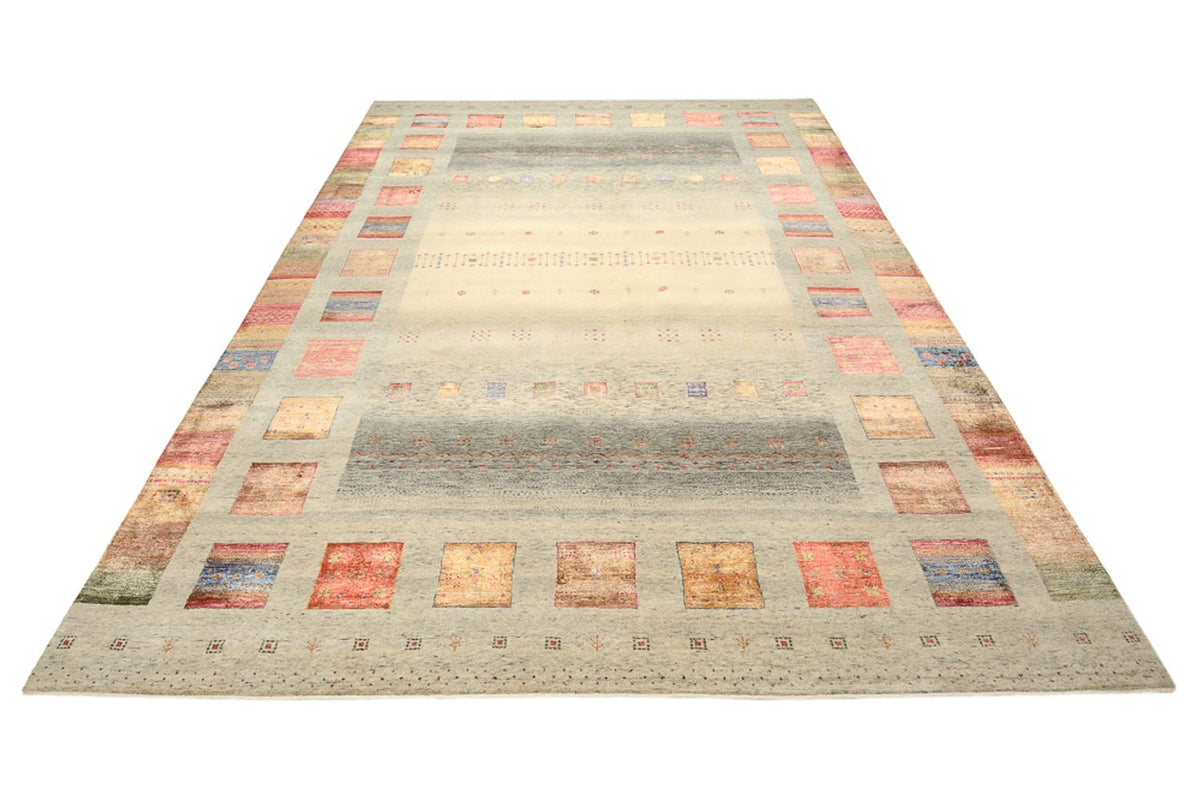 Gabbeh Rug - Loribaft Indus - 341 x 248 cm - multicolored