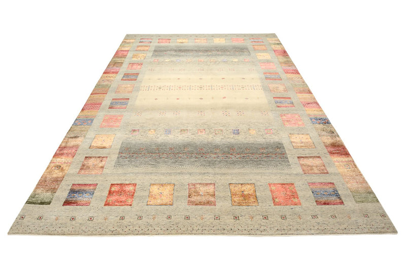 Gabbeh Rug - Loribaft Indus - 341 x 248 cm - multicolored