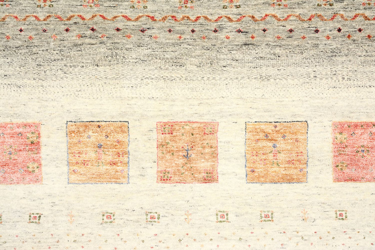 Gabbeh Rug - Loribaft Indus - 302 x 206 cm - multicolored