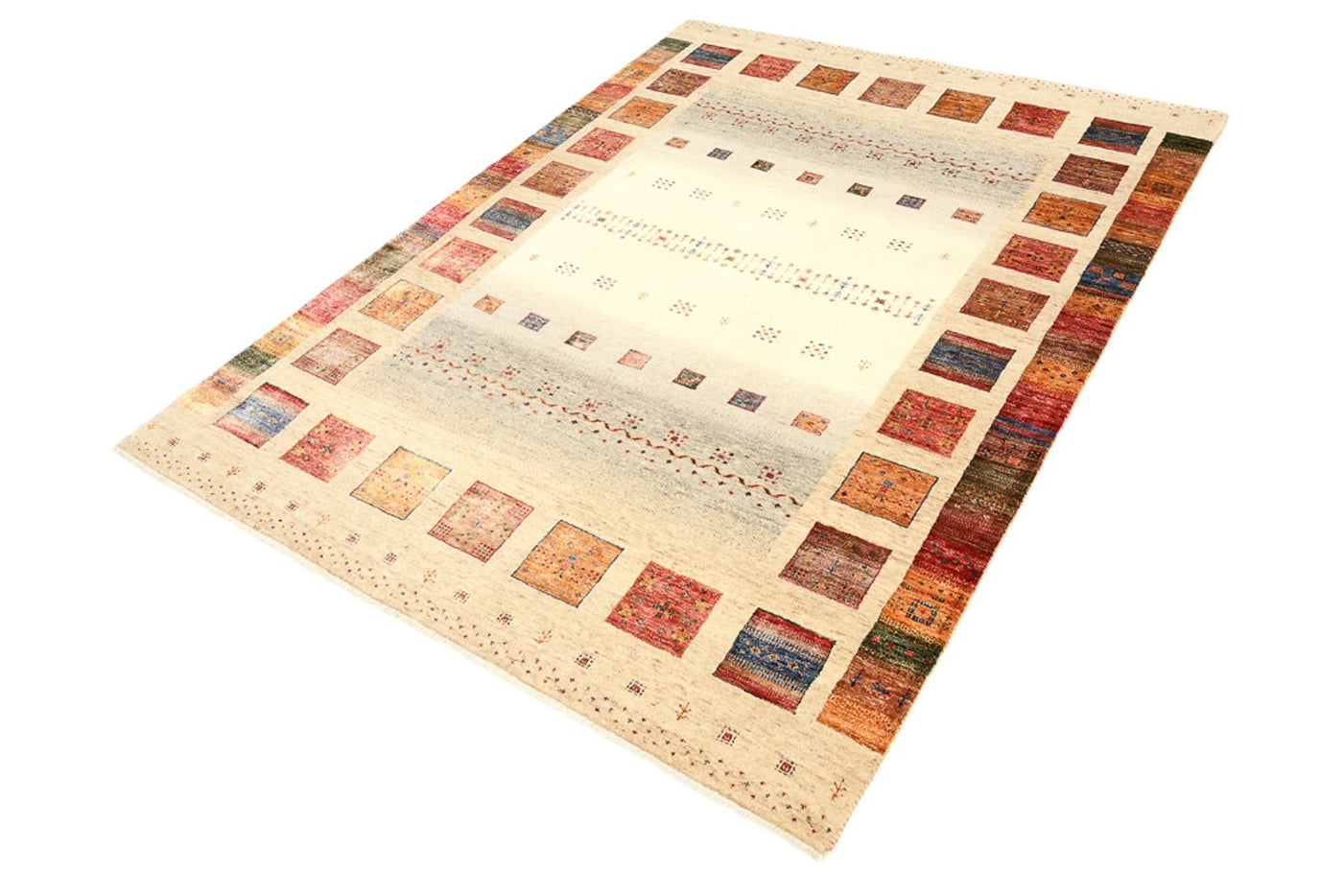 Indo Loribaft Rug 204x156cm - Wool Rug