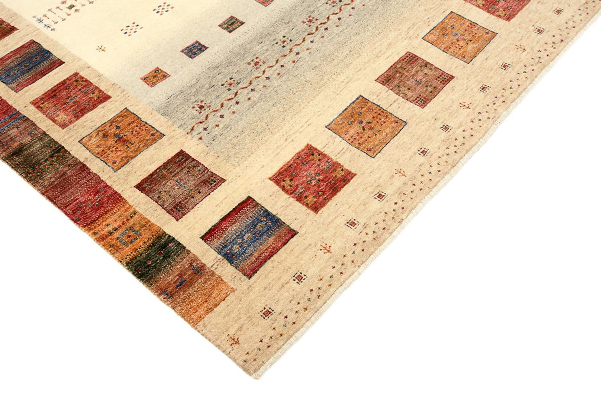 Gabbeh Rug - Loribaft Indus - 204 x 156 cm - multicolored