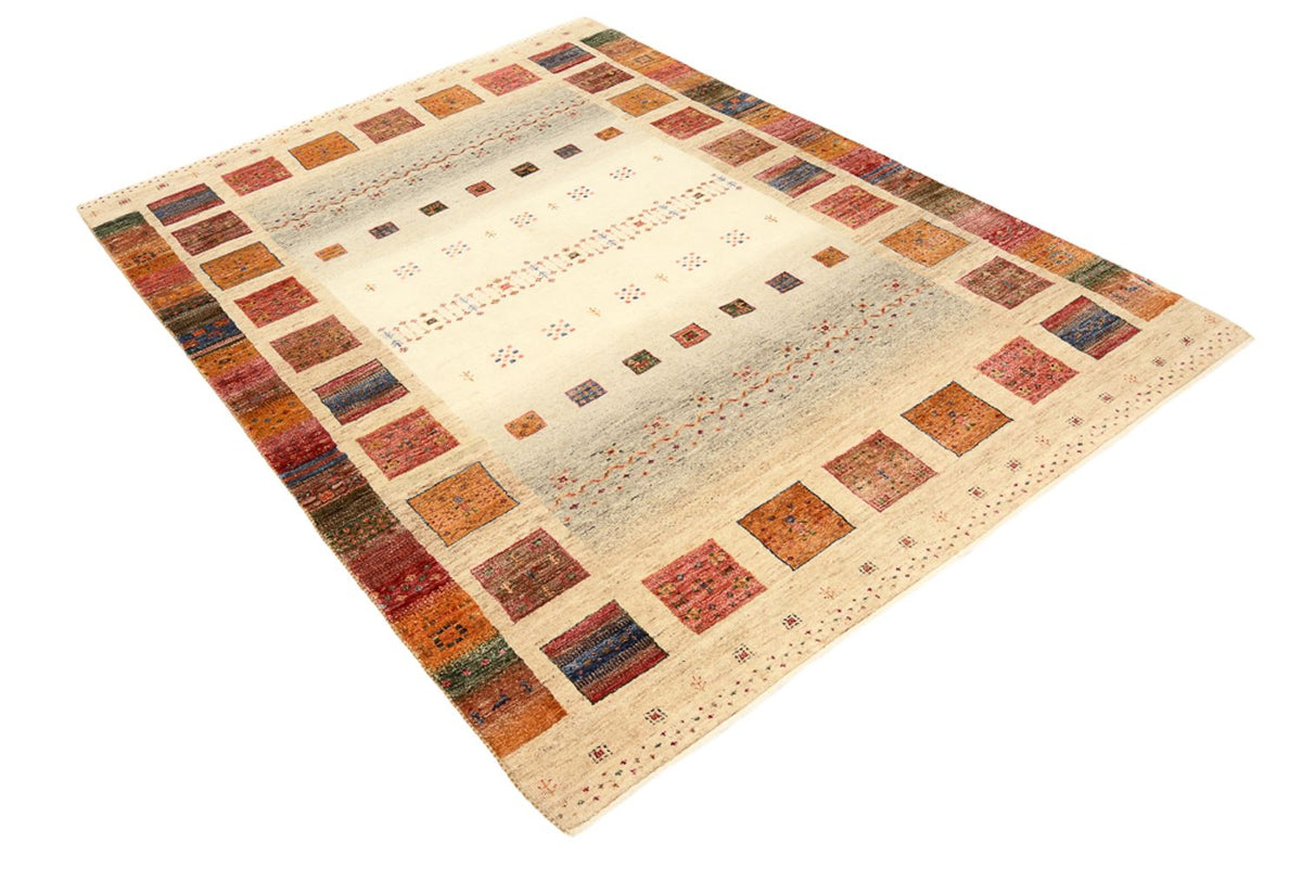 Gabbeh Rug - Loribaft Indus - 205 x 153 cm - multicolored