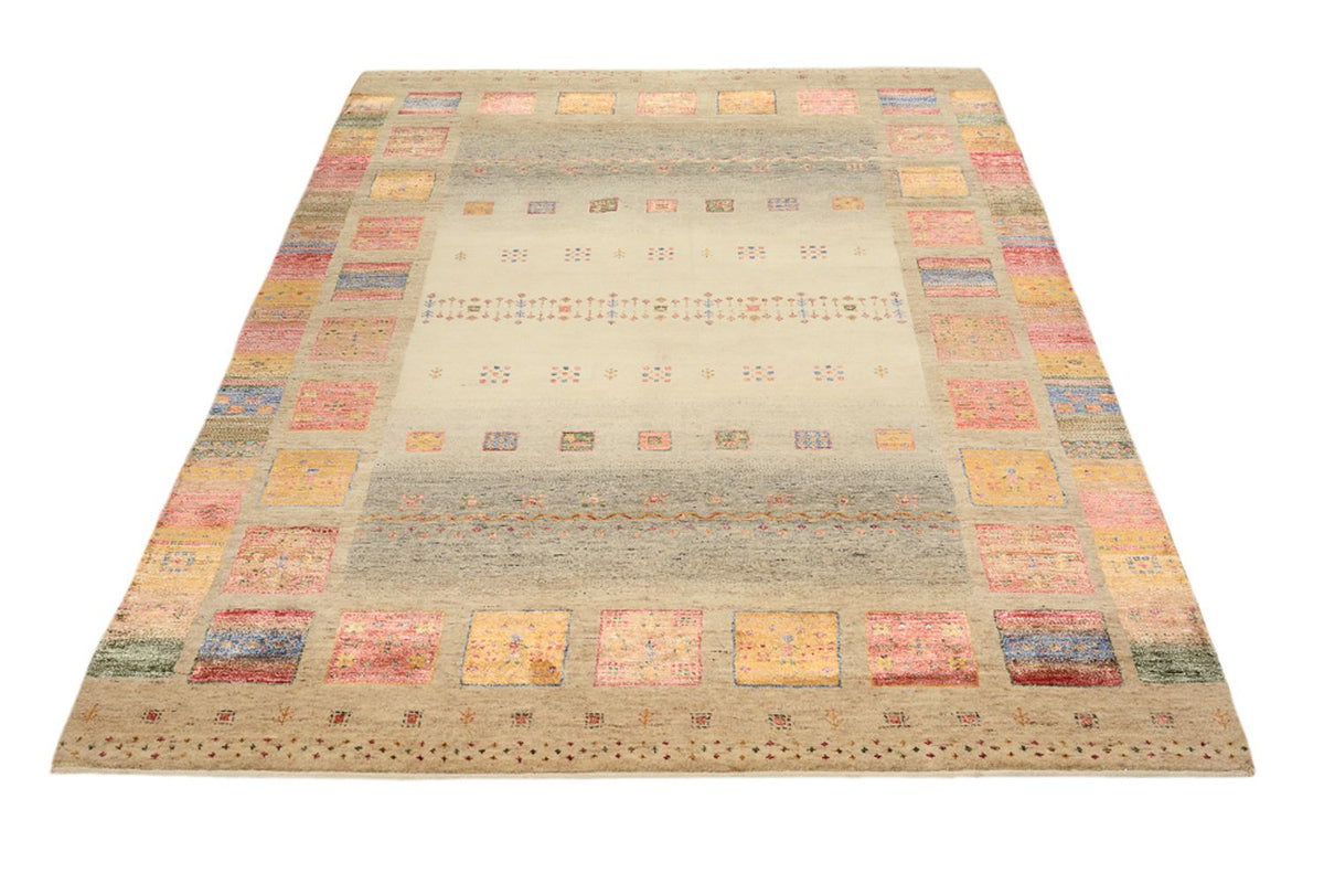 Gabbeh Rug - Loribaft Indus - 205 x 153 cm - multicolored