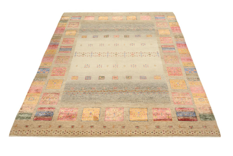 Gabbeh Rug - Loribaft Indus - 205 x 153 cm - multicolored
