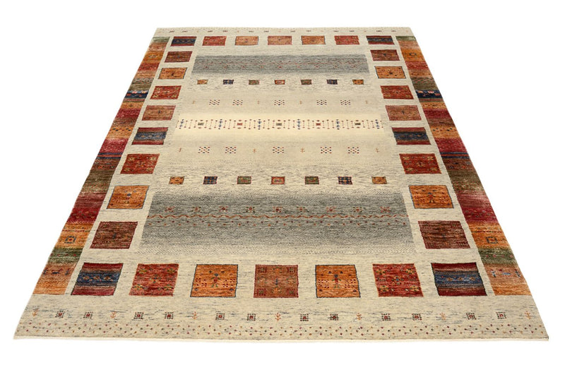 Gabbeh Rug - Loribaft Indus - 235 x 170 cm - multicolored