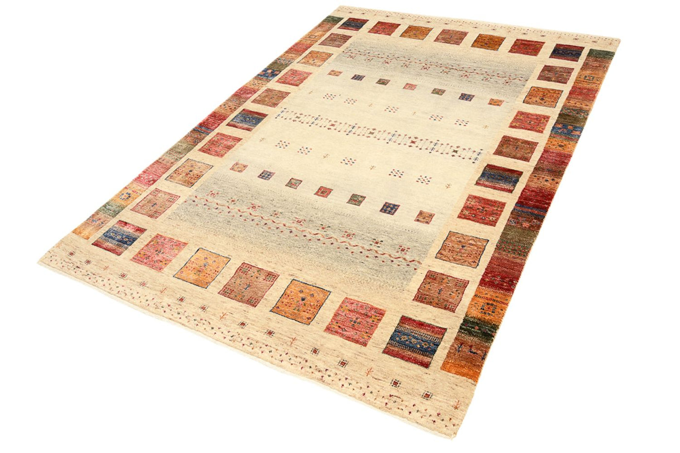 Indo Loribaft Rug 207x148cm - Wool Rug
