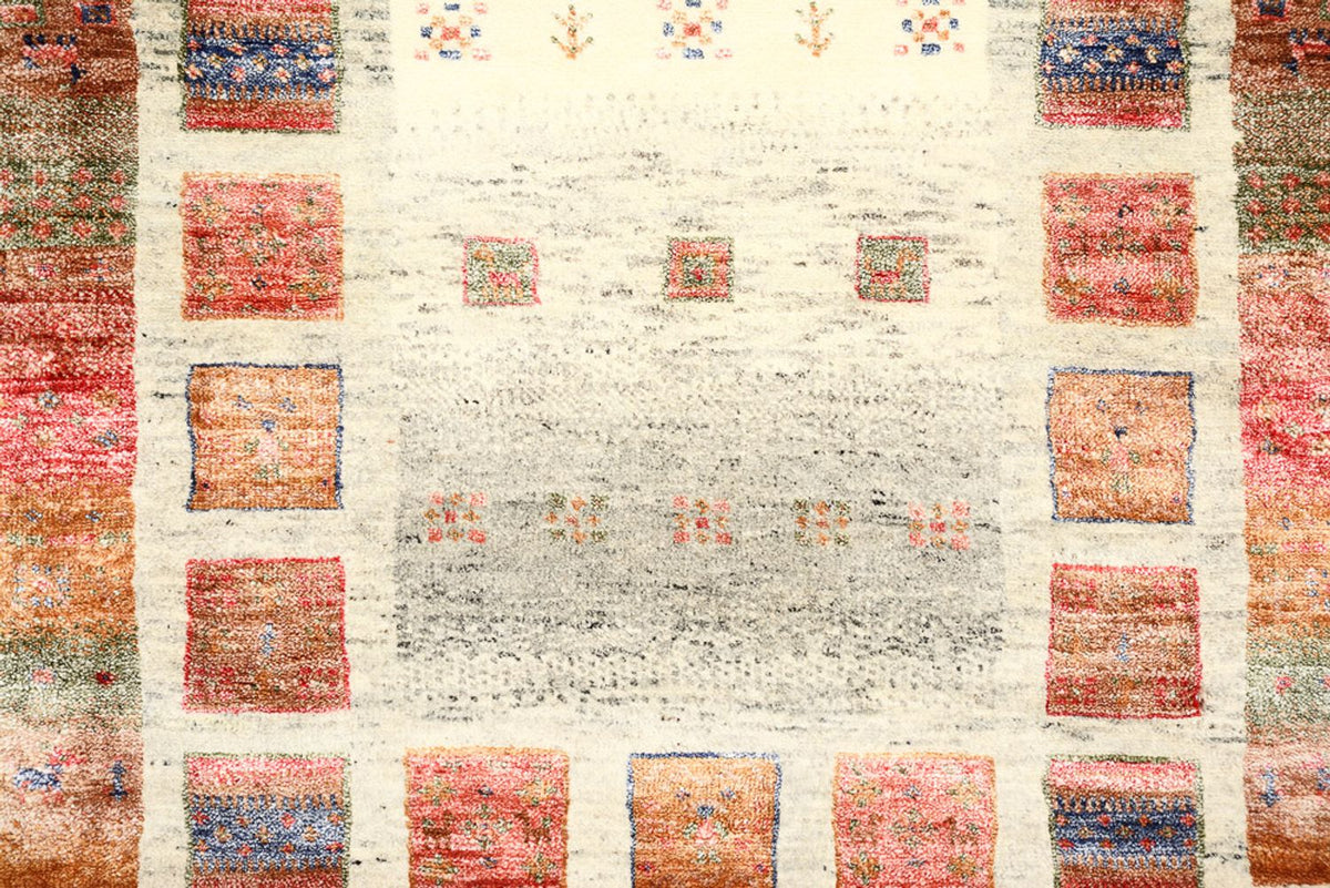 Gabbeh Rug - Loribaft Indus - 139 x 76 cm - multicolored