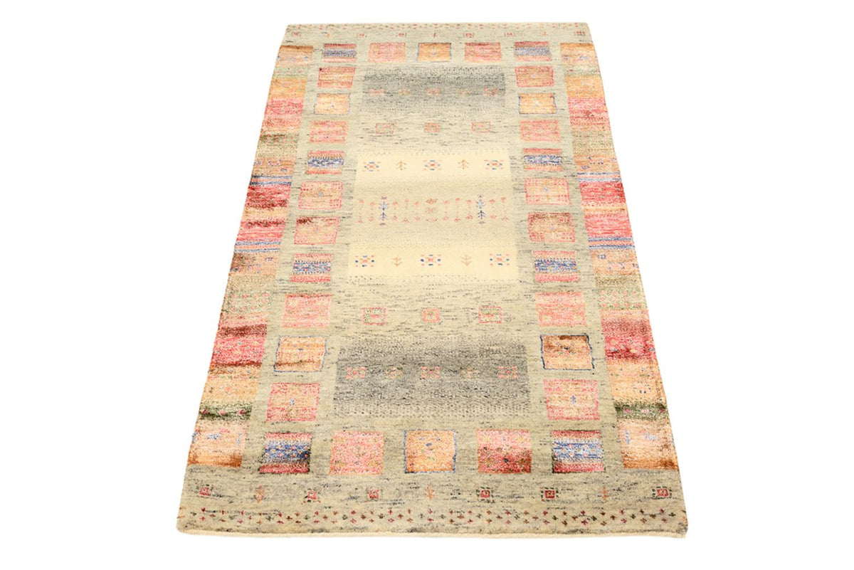 Gabbeh Rug - Loribaft Indus - 139 x 76 cm - multicolored