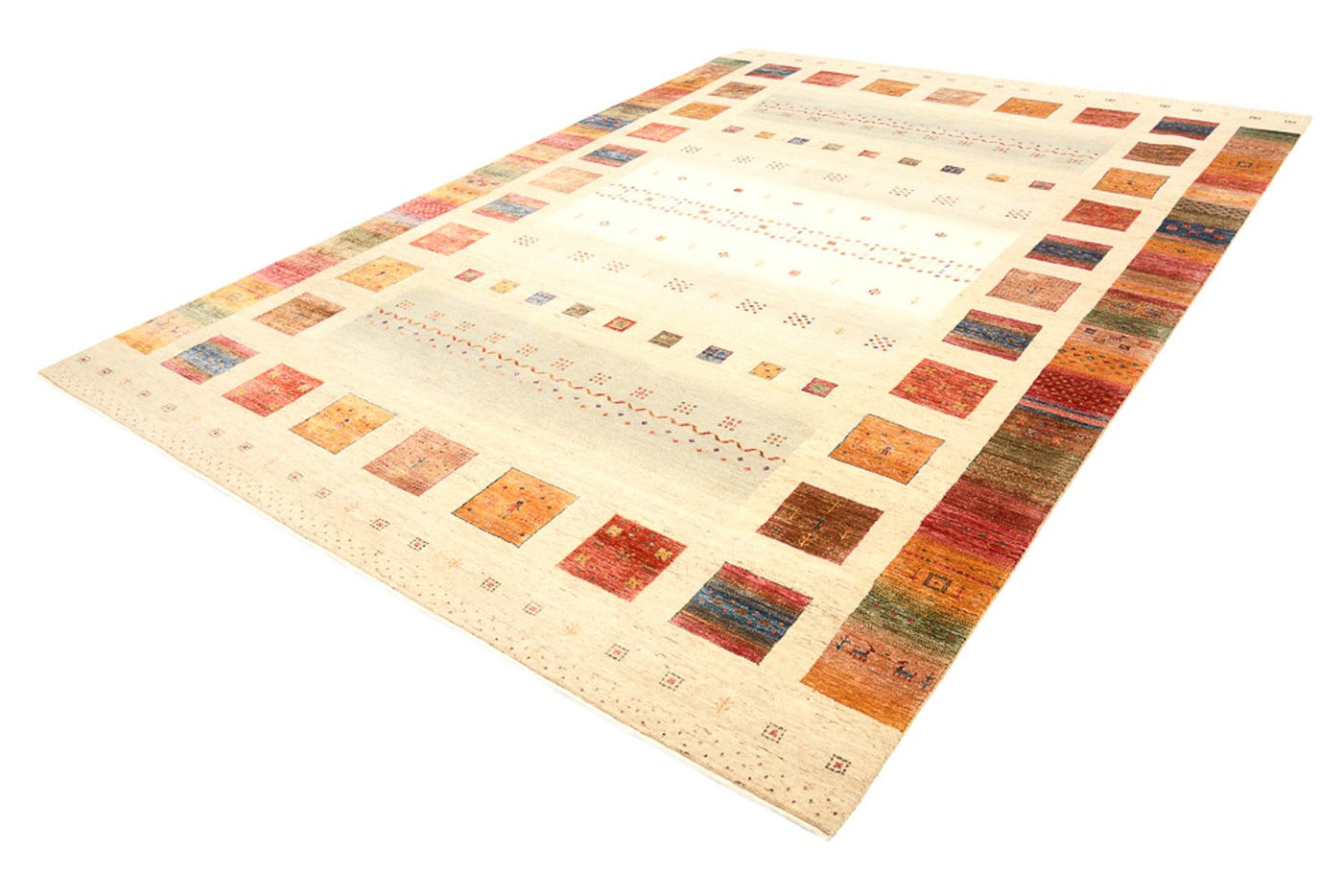 Indo Loribaft Rug 345x247cm - Wool Rug