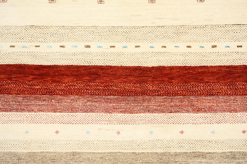 Gabbeh Rug - Loribaft Indus - 342 x 254 cm - light beige