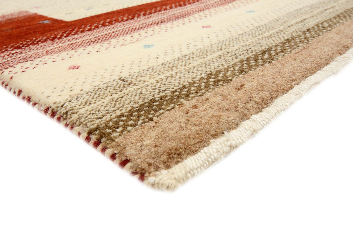 Gabbeh Rug - Loribaft Indus - 238 x 174 cm - light beige