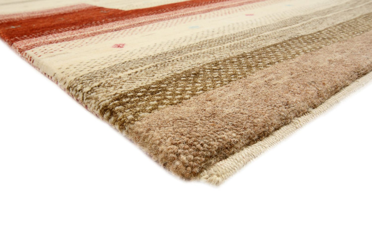 Gabbeh Rug - Loribaft Indus - 319 x 251 cm - light beige
