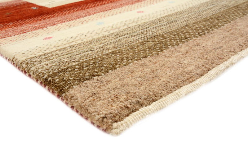 Gabbeh Rug - Loribaft Indus - 304 x 205 cm - light beige