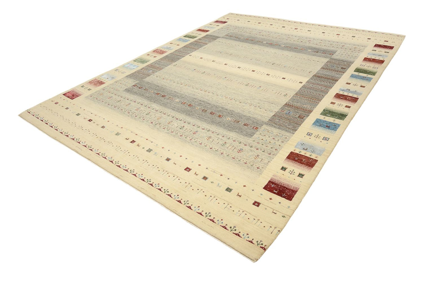 Indo Loribaft Rug 339x248cm - Wool Rug