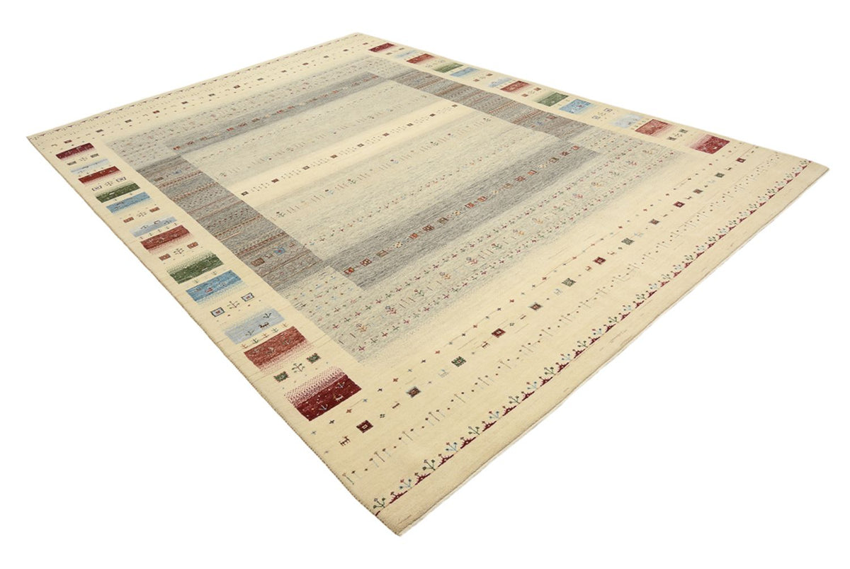 Gabbeh Rug - Loribaft Indus - 339 x 248 cm - multicolored