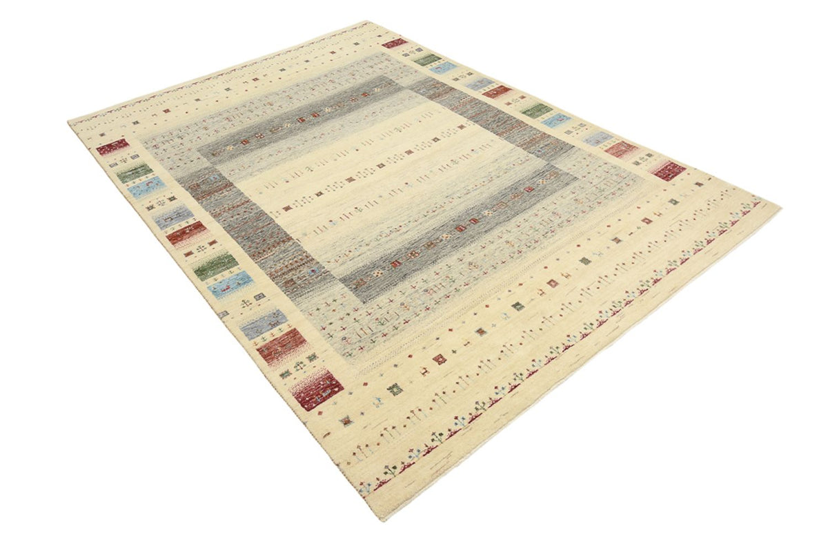 Gabbeh Rug - Loribaft Indus - 243 x 171 cm - multicolored