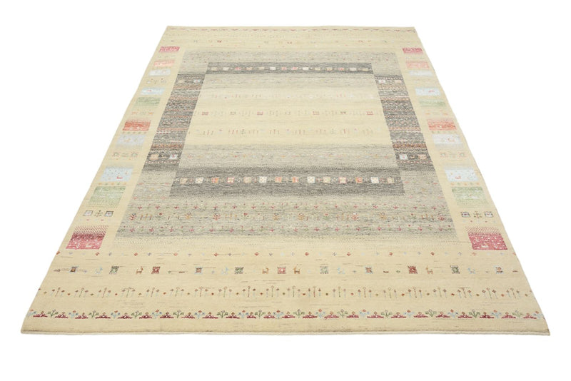 Gabbeh Rug - Loribaft Indus - 243 x 171 cm - multicolored