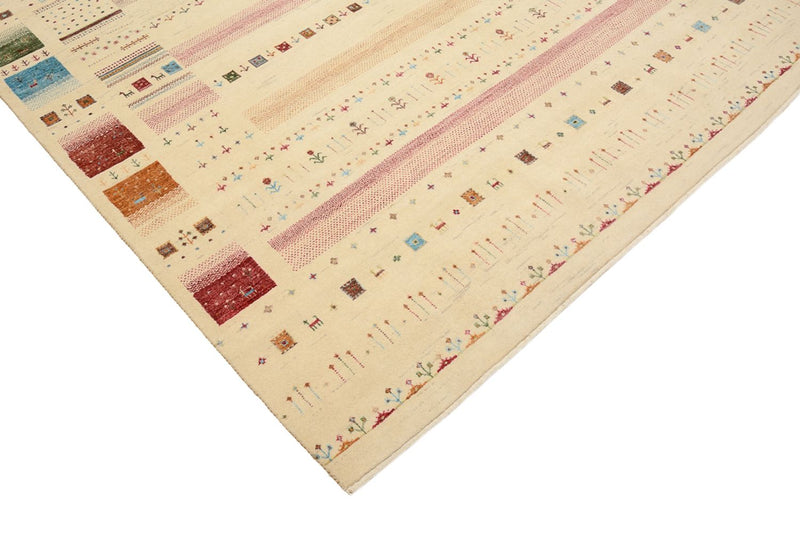 Gabbeh Rug - Loribaft Indus - 304 x 200 cm - multicolored