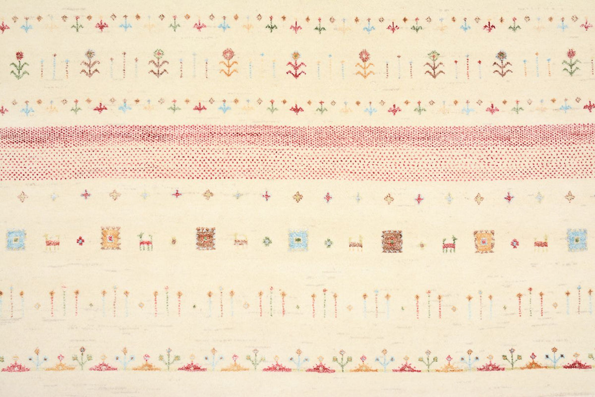 Gabbeh Rug - Loribaft Indus - 304 x 200 cm - multicolored