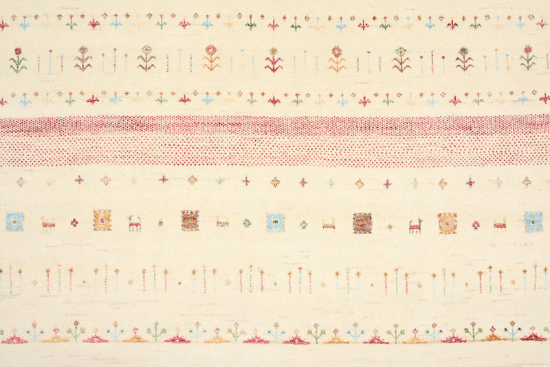 Gabbeh Rug - Loribaft Indus - 304 x 200 cm - multicolored
