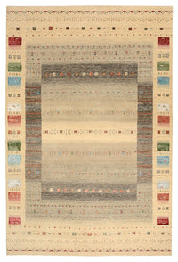 Gabbeh Rug - Loribaft Indus - 304 x 201 cm - multicolored