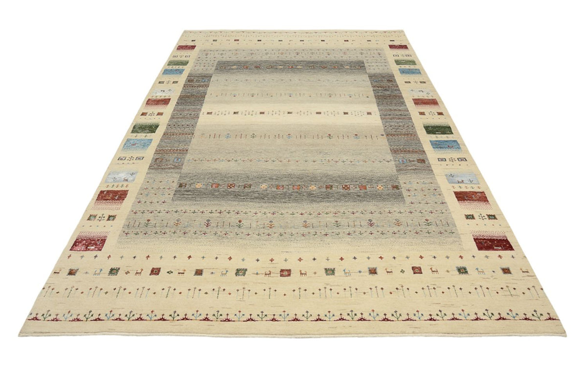 Gabbeh Rug - Loribaft Indus - 304 x 201 cm - multicolored