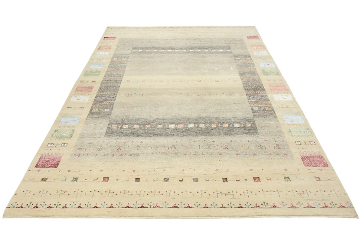 Gabbeh Rug - Loribaft Indus - 304 x 201 cm - multicolored