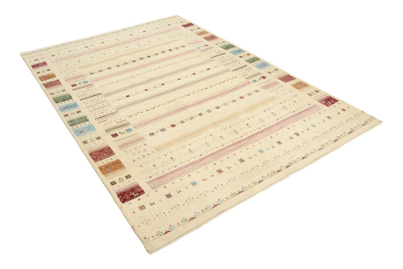 Gabbeh Rug - Loribaft Indus - 246 x 171 cm - multicolored