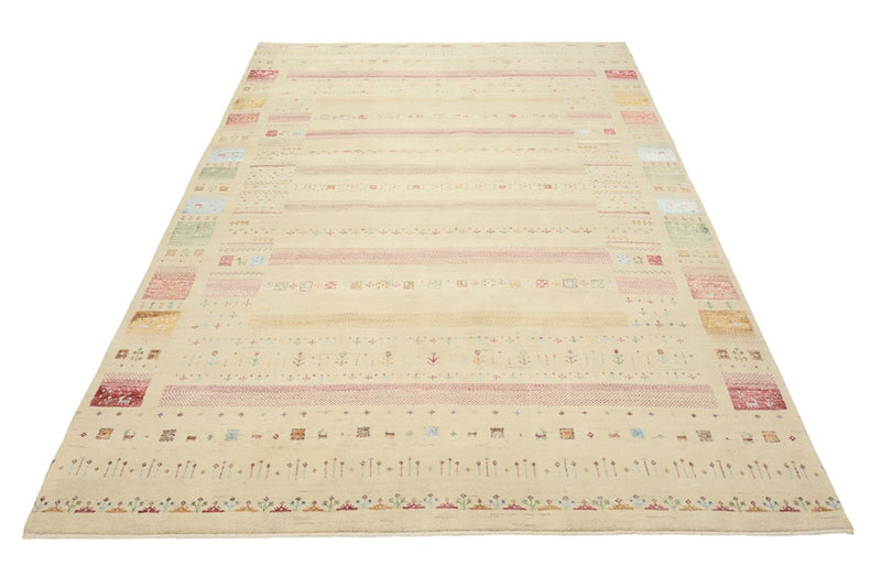 Gabbeh Rug - Loribaft Indus - 246 x 171 cm - multicolored