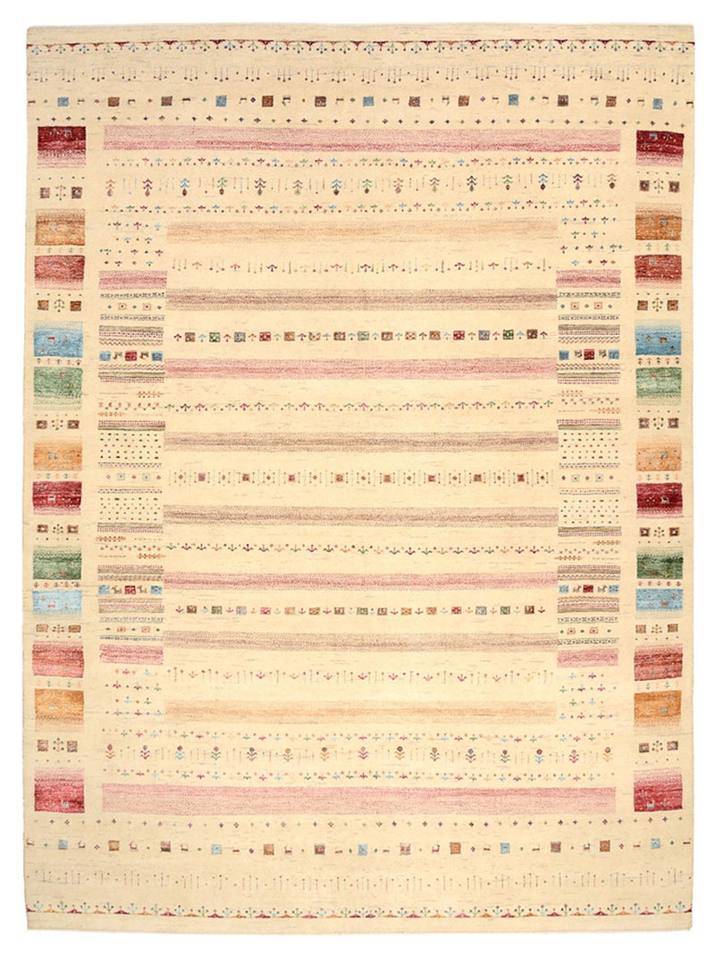 Gabbeh Rug - Loribaft Indus - 335 x 248 cm - multicolored