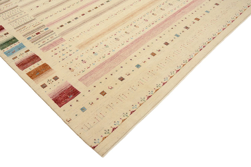 Gabbeh Rug - Loribaft Indus - 335 x 248 cm - multicolored